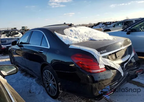 2017 Mercedes-Benz S 550 4Matic z USA, uszkodzony, nr VIN WDDUG8FB9HA316917